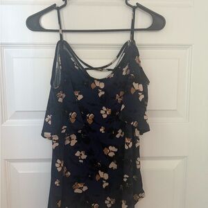 Floral Print Women's Top